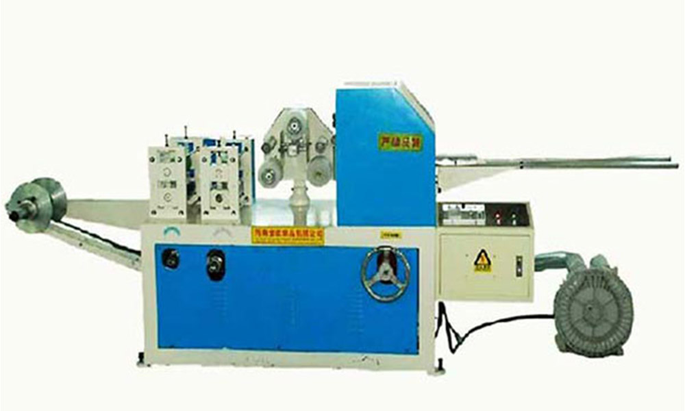 Embossing Handkerchief Paper Folding Machine